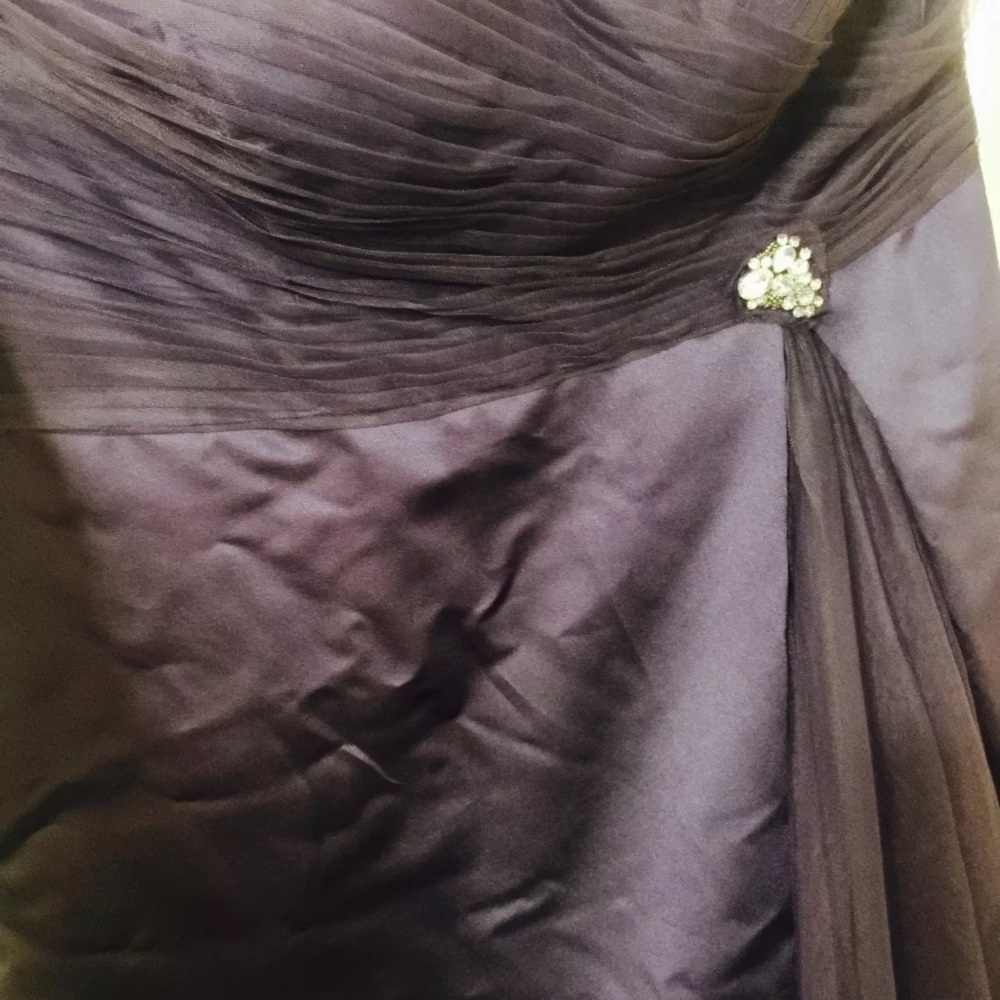 Plum/dark purple gown very good condition